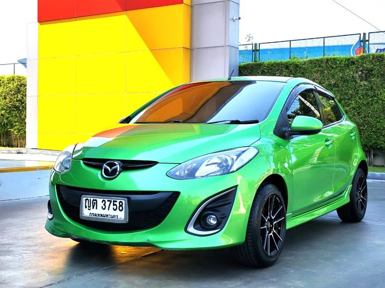 Mazda Mazda 2 2011 1.5 Groove Sedan เบนซิน ไม่ติดแก๊ส เกียร์อัตโนมัติ เขียว รูปที่ 2