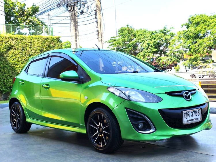 Mazda Mazda 2 2011 1.5 Groove Sedan เบนซิน ไม่ติดแก๊ส เกียร์อัตโนมัติ เขียว รูปที่ 3