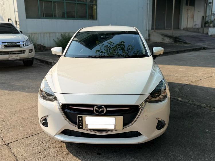 Mazda Mazda 2 2018 1.3 High Connect Sedan เบนซิน ไม่ติดแก๊ส เกียร์อัตโนมัติ ขาว รูปที่ 3