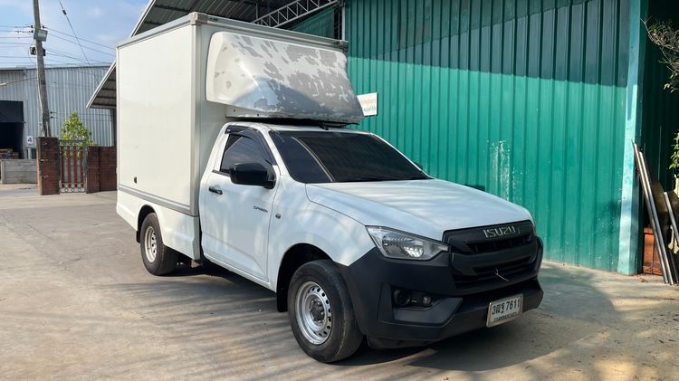 Isuzu D-MAX 2021 1.9 B Van ดีเซล ไม่ติดแก๊ส เกียร์ธรรมดา ขาว รูปที่ 2