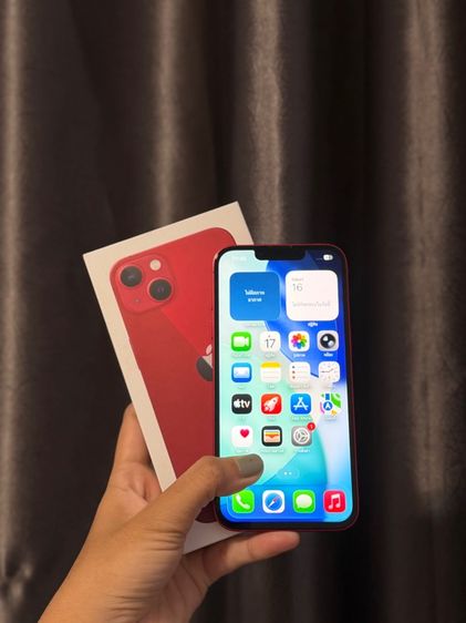 iPhone 13 สีแดง 128gb ศูนย์ไทย  รูปที่ 4