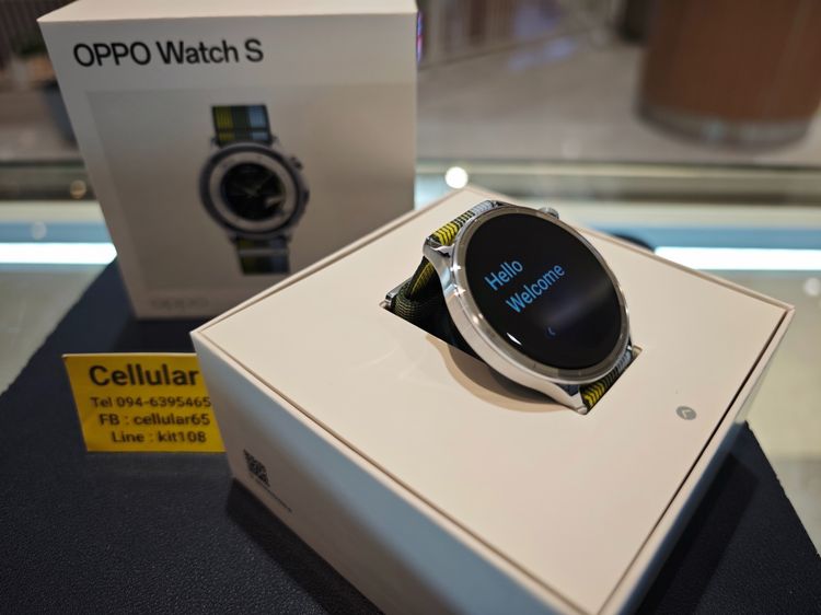 (ติดจอง)OPPO Watch S เพิ่งลองใช้1ครั้ง ประกันศูนย์เกือบปี ครบกล่อง รูปที่ 5