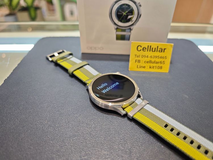 (ติดจอง)OPPO Watch S เพิ่งลองใช้1ครั้ง ประกันศูนย์เกือบปี ครบกล่อง รูปที่ 2