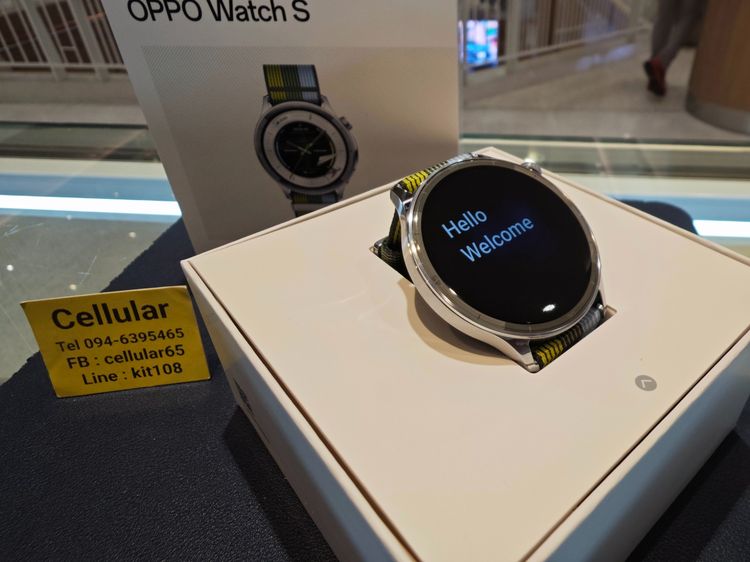 (ติดจอง)OPPO Watch S เพิ่งลองใช้1ครั้ง ประกันศูนย์เกือบปี ครบกล่อง รูปที่ 10