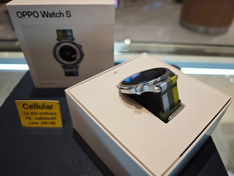 (ติดจอง)OPPO Watch S เพิ่งลองใช้1ครั้ง ประกันศูนย์เกือบปี ครบกล่อง รูปที่ 7