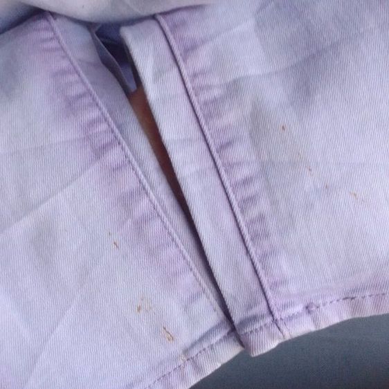 กางเกงยีนส์ผู้หญิง levi's ป้าย R สีสวยหายากสีม่วงอ่อน ๆ อมชมพูนิดนึง รูปที่ 13