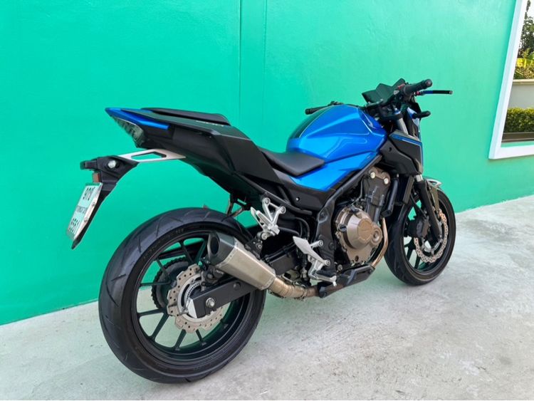 Honda CB500F สีน้ำเงิน ดำ ปี18จด19 รูปที่ 3