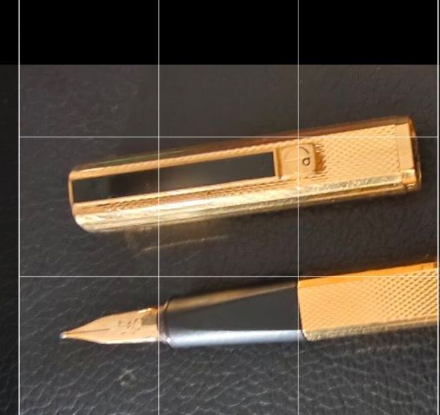 ปากกาหมึกซึม Alfred Dunhill Gemline 18K ชุบทอง สไตล์วินเทจ ราคาต่อรองได้ รูปที่ 4