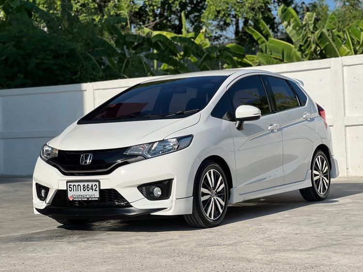Honda Jazz 2016 1.5 SV i-VTEC Sedan เบนซิน ไม่ติดแก๊ส เกียร์อัตโนมัติ ขาว