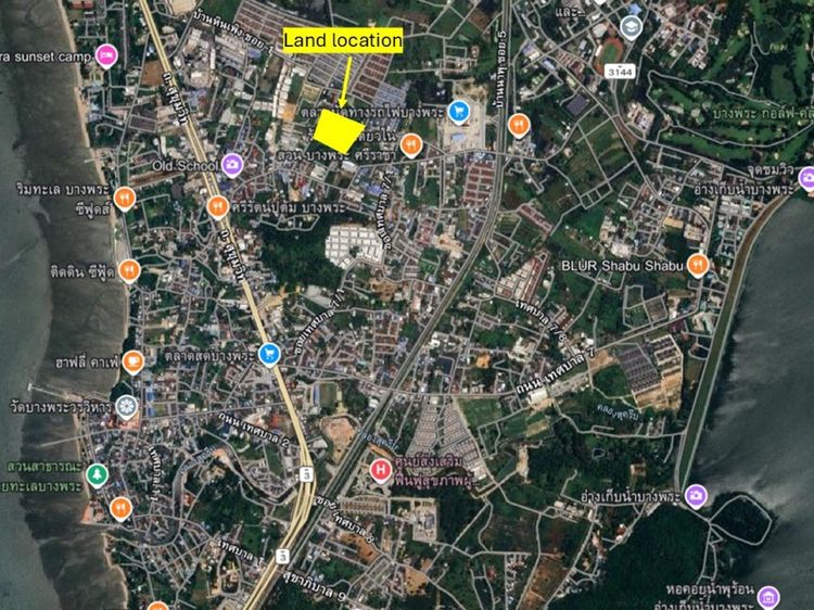 ไม่ใช่ 📌 ที่ดินศรีราชา ทำเลทองใกล้อ่างเก็บน้ำบางพระ รูปที่ 2