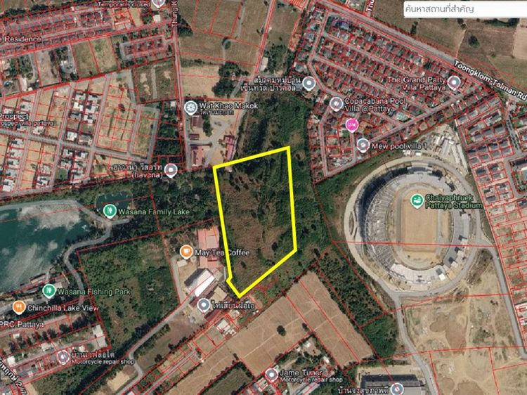 📌 ที่ดินสวย เนินเขามะกอก พัทยา – ห้วยใหญ่ 