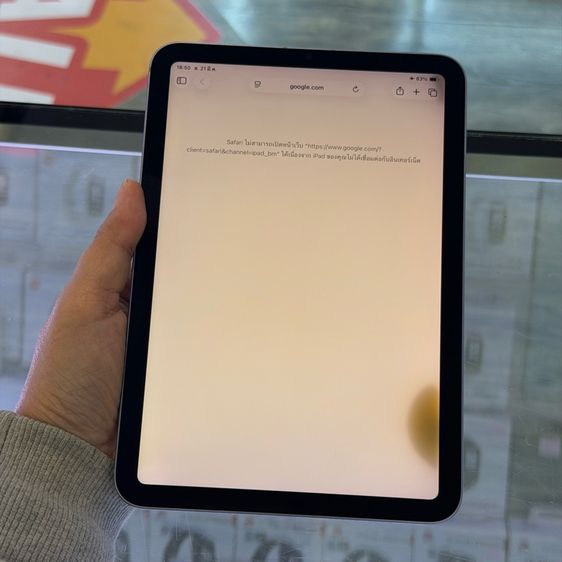 iPad mini6 64GB สีฟ้า ใส่ซิม(CellularและWiFi) เครื่องศูนย์ โมเดลTH 🔥🔥 รูปที่ 7
