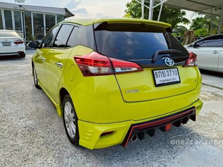 Toyota Yaris 2017 1.2 G เบนซิน เกียร์อัตโนมัติ เหลือง รูปที่ 4
