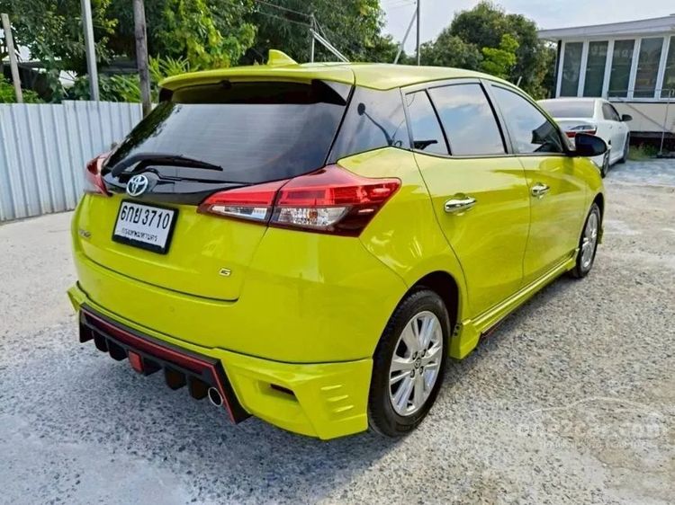 Toyota Yaris 2017 1.2 G เบนซิน เกียร์อัตโนมัติ เหลือง รูปที่ 3