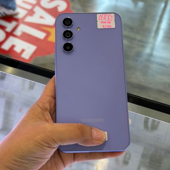 Samsung A54 5G สีม่วง เครื่องศูนย์ สภาพสวยมากๆ จอ6.4นิ้ว แรม8รอม128 กล้อง50ล้าน(3ตัว) 🔥🔥 รูปที่ 2