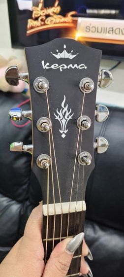 Kepma ES36 กีต้าร์โปร่ง 36 นิ้ว สี Sunburst พร้อมกระเป๋า รูปที่ 8