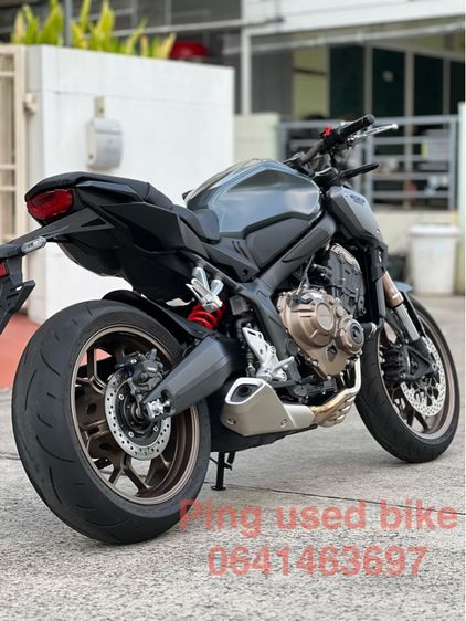 cb650 700โล สวยจัด รถศูนย์ ไมล์แท้ รูปที่ 6