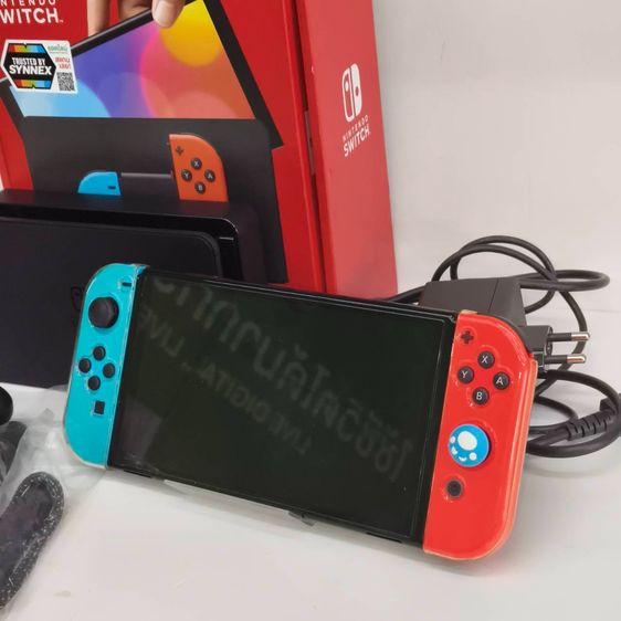 Nintendo Switch OLED เครื่องศูนย์ไทย ครบกล่อง อุปกรณ์ครบ รูปที่ 3