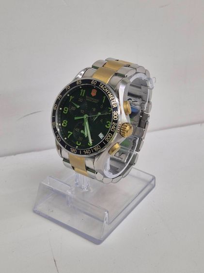 Victorinox Swiss Army Chronograph Two-Tone Sapphire Tachymeter สภาพสวย พร้อมใช้งาน รูปที่ 11