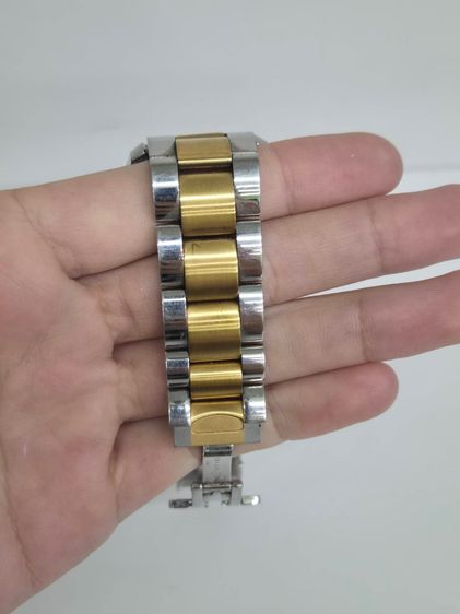 Victorinox Swiss Army Chronograph Two-Tone Sapphire Tachymeter สภาพสวย พร้อมใช้งาน รูปที่ 6