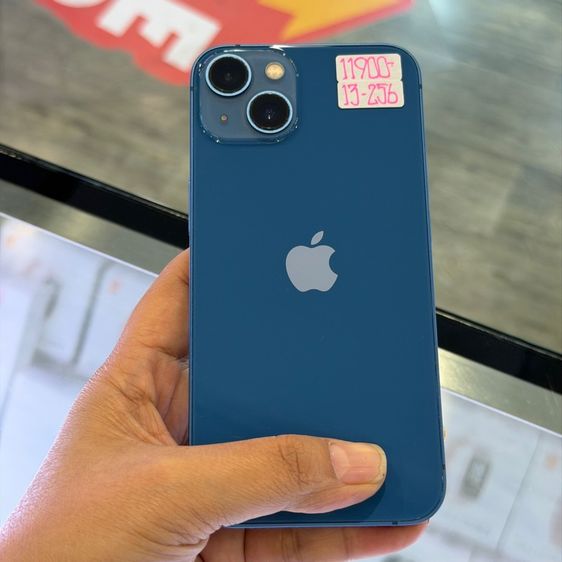 iPhone13 256GB สีฟ้า เครื่องศูนย์ โมเดลTH สภาพสวยมากๆ🩷🩷 รูปที่ 2