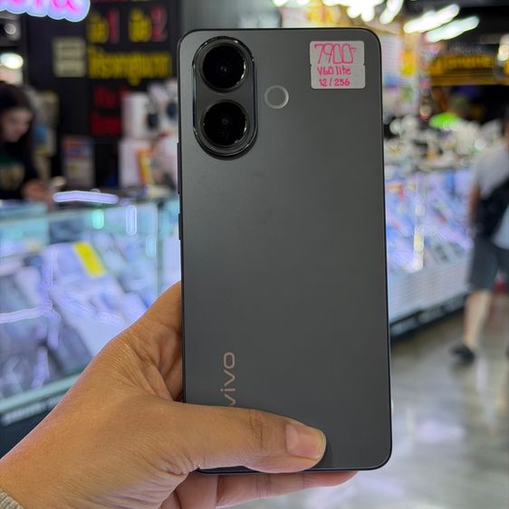 ViVO V60 Lite 5G แรม12GB สีดำ เครื่องศูนย์ สภาพสวยมากๆ จอ6.77นิ้ว แรม12รอม256 Dimensity7360(Turbo) กล้อง50ล้าน(2ตัว) ประกันศูนย์ยาวๆ🩷🩷 รูปที่ 2