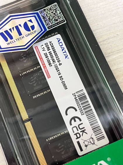 ADATA 32GB DDR5 SO-DIMM BUS5600 (32x1) RAM NOTEBOOK AD5S560032G-S ของใหม่ยังไม่แกะ รูปที่ 10