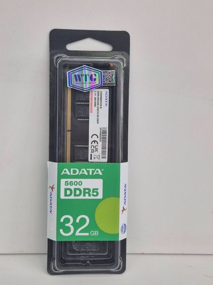 ADATA 32GB DDR5 SO-DIMM BUS5600 (32x1) RAM NOTEBOOK AD5S560032G-S ของใหม่ยังไม่แกะ รูปที่ 6
