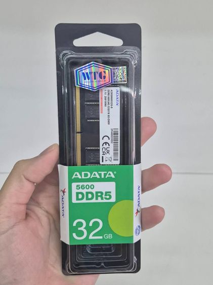 ที่เก็บข้อมูลและเมมโมรี่การ์ด ADATA 32GB DDR5 SO-DIMM BUS5600 (32x1) RAM NOTEBOOK AD5S560032G-S ของใหม่ยังไม่แกะ