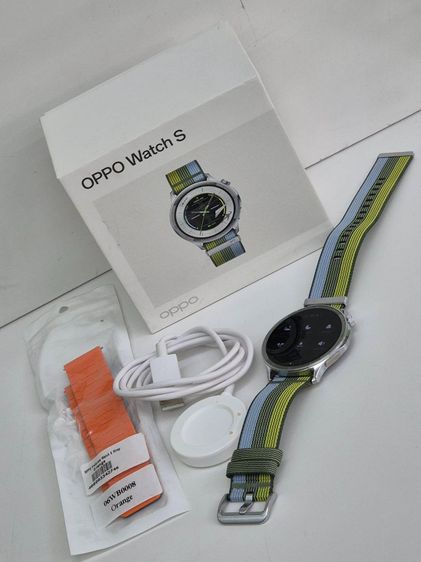 OPPO Watch S ครบกล่อง อุปกรณ์แท้ สายสํารองแท้ สภาพสวย รูปที่ 13