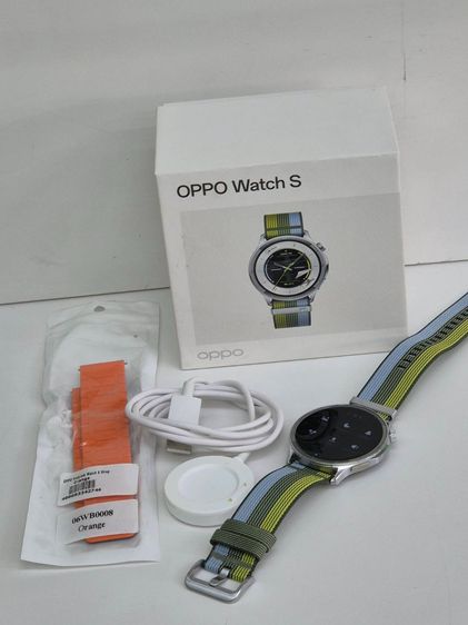 OPPO Watch S ครบกล่อง อุปกรณ์แท้ สายสํารองแท้ สภาพสวย รูปที่ 12