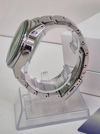 Seiko Automatic 4R37 100M ฝาหลังใส สายสแตนเลสแท้ เครื่องออโต้ รูปที่ 15