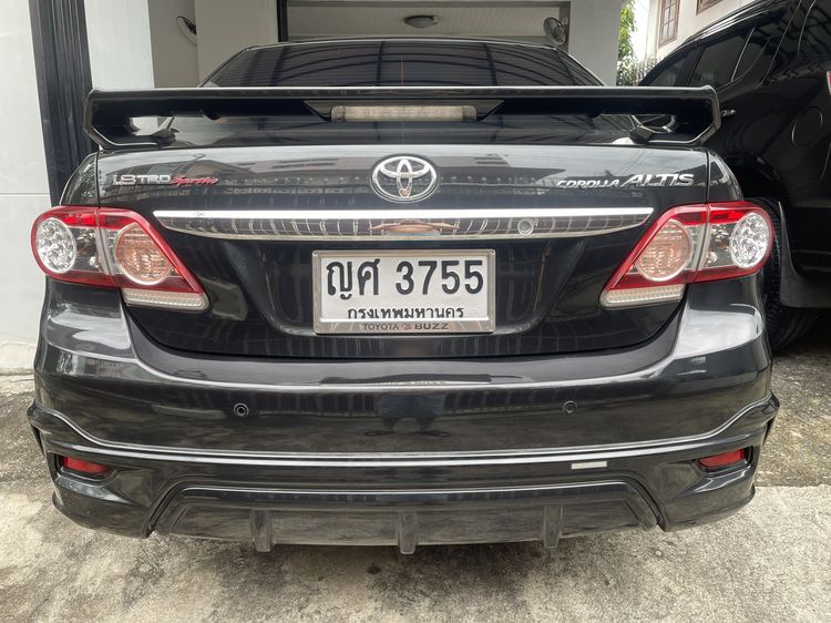 Toyota Altis 2011 1.8 TRD Sportivo Sedan เบนซิน เกียร์อัตโนมัติ ดำ รูปที่ 4
