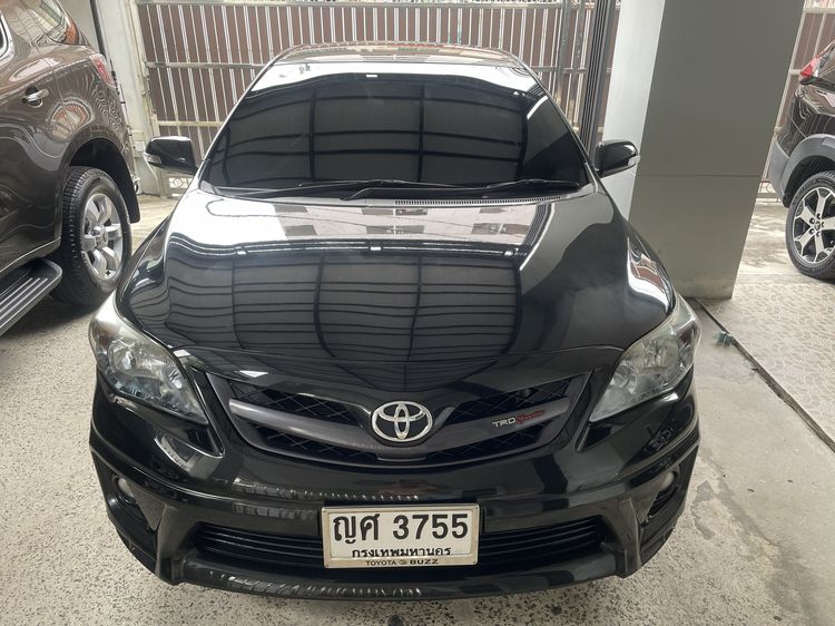 รถ Toyota Altis 1.8 TRD Sportivo สี ดำ