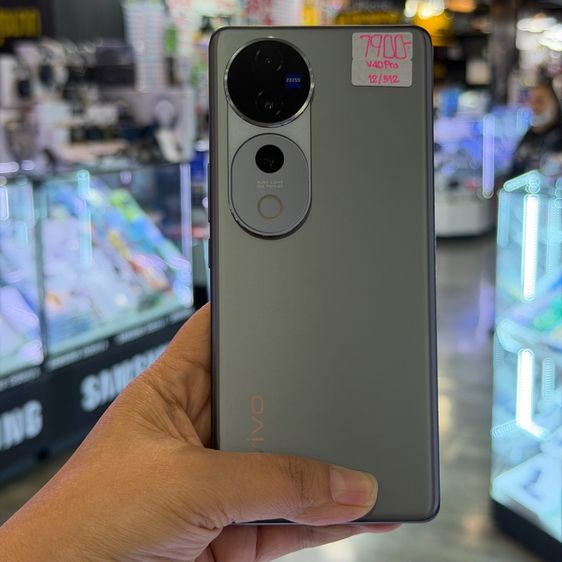 ViVO V40 Pro 5G สีเงิน(Silver) เครื่องศูนย์ สภาพสวยมาก จอ6.78นิ้ว แรม12รอม512 🔥🔥 รูปที่ 2