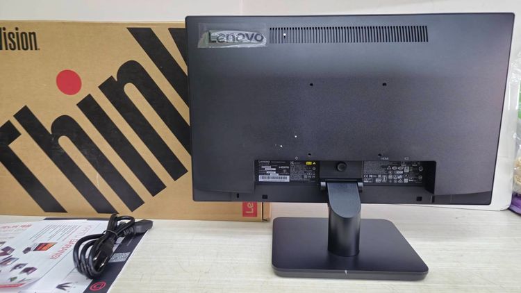 Lenovo ThinkVision E20-30 19.5" HD+ HDMI VGA จอคอมพร้อมใช้งาน มีกล่องครบ รูปที่ 4