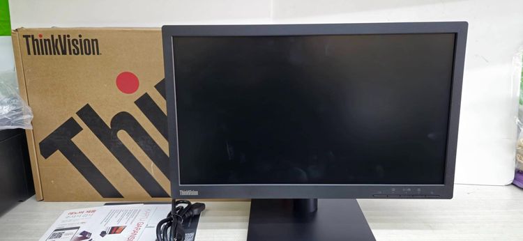 Lenovo ThinkVision E20-30 19.5" HD+ HDMI VGA จอคอมพร้อมใช้งาน มีกล่องครบ รูปที่ 2