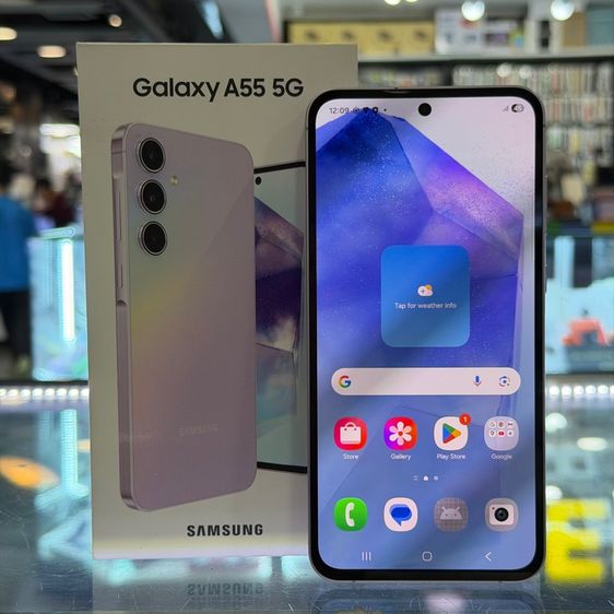 อื่นๆ 256 GB Samsung A55 5G 256GB สีชมพู เครื่องศูนย์ สภาพสวย จอ6.6นิ้ว แรม12รอม256 กล้อง50ล้าน(3ตัว) เครื่องใช้งานดีเยี่ยม ครบยกกล่อง🩷🩷