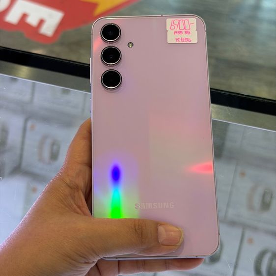 Samsung A55 5G 256GB สีชมพู เครื่องศูนย์ สภาพสวย จอ6.6นิ้ว แรม12รอม256 กล้อง50ล้าน(3ตัว) เครื่องใช้งานดีเยี่ยม ครบยกกล่อง🩷🩷 รูปที่ 3
