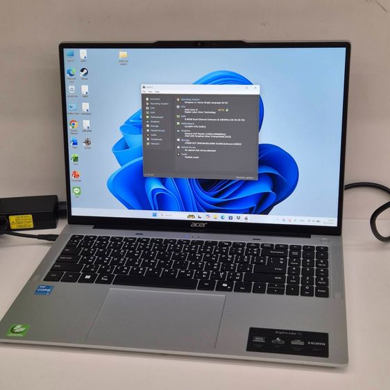Acer Aspire Lite 16 i3 Gen13 RAM 8GB SSD 512GB จอใหญ่ 16" ประกันยาวถึง 05-2027 รูปที่ 2