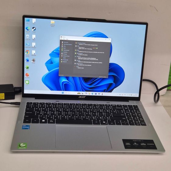 Acer Aspire Lite 16 i3 Gen13 RAM 8GB SSD 512GB จอใหญ่ 16" ประกันยาวถึง 05-2027 รูปที่ 3
