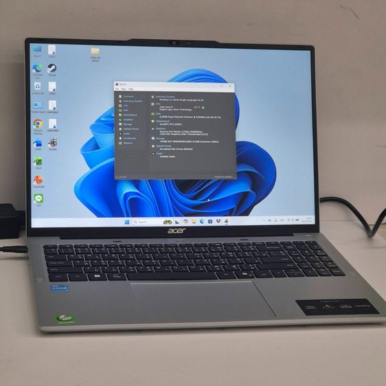 Acer Aspire Lite 16 i3 Gen13 RAM 8GB SSD 512GB จอใหญ่ 16" ประกันยาวถึง 05-2027 รูปที่ 4