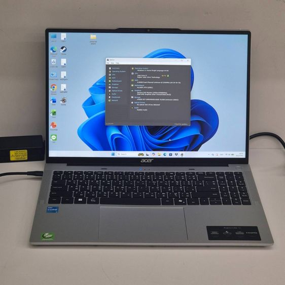 Acer Aspire Lite 16 i3 Gen13 RAM 8GB SSD 512GB จอใหญ่ 16" ประกันยาวถึง 05-2027 รูปที่ 5