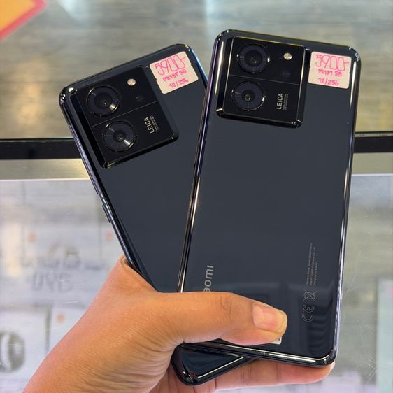 Xiaomi 13T 5G สีดำ เครื่องศูนย์ สภาพสวยมากๆ จอ6.67นิ้ว แรม12รอม256 Dimensity8200 กล้อง50ล้าน(3ตัว)🩷🩷 รูปที่ 2