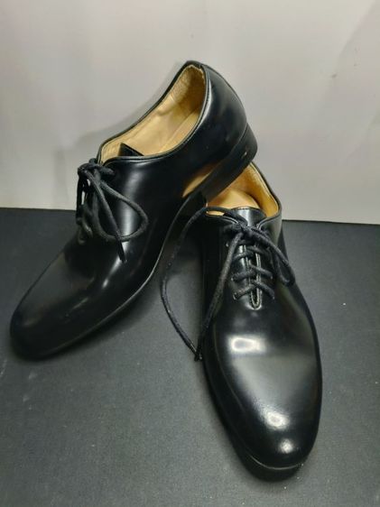 รองเท้าคัทชูหนังแท้ Favorite Shoes ไซส์ 39 สีดำ ทรง Oxford งาน Handmade พร้อมกล่อง รูปที่ 4