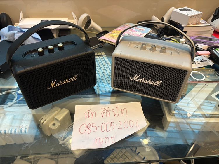 ขาย Marshall killbern 2 ของแท้ สีดำ สภาพสวย แทบไม่ได้ใช้ครับ ขาย5500 บาท ครับ