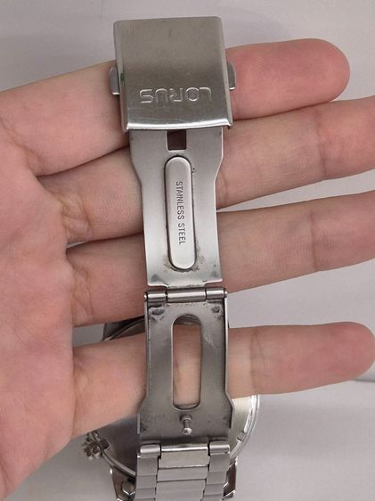 LORUS Chronograph รุ่น VD53-X386 สายสแตนเลสแท้ เครื่องญี่ปุ่น จับเวลาได้ รูปที่ 3