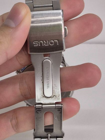 LORUS Chronograph รุ่น VD53-X386 สายสแตนเลสแท้ เครื่องญี่ปุ่น จับเวลาได้ รูปที่ 6