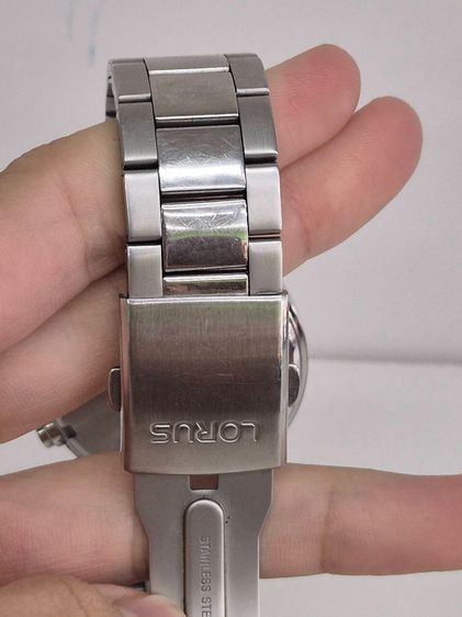 LORUS Chronograph รุ่น VD53-X386 สายสแตนเลสแท้ เครื่องญี่ปุ่น จับเวลาได้ รูปที่ 5