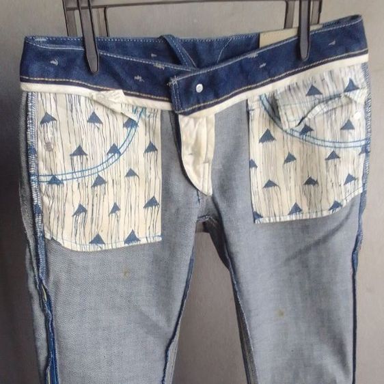 กางเกงยีนส์ levi's ผู้หญิง ยีนส์ดีไซด์สไตล์ญี่ปุ่น ( มีตำหนิขายลดราคา )  รูปที่ 11